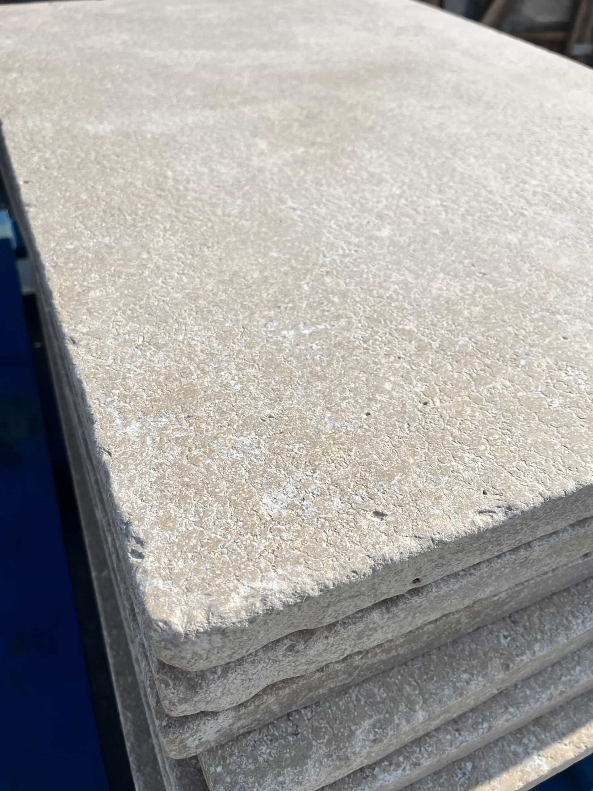 Millbrook Pearl Limestone Paving Slabs 900x600x30mm Lowarth Paving